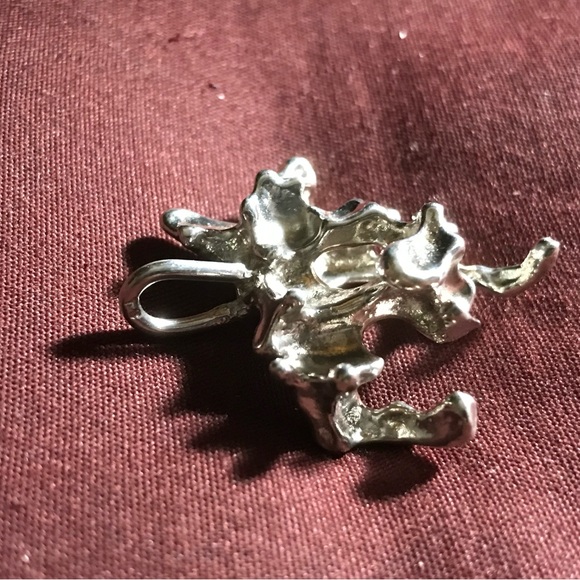 Sterling Silver Large Free Form Pendant - Picture 12 of 16